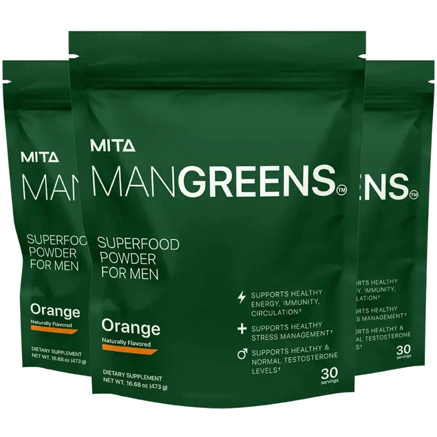 Man Greens - 3 bag bundle