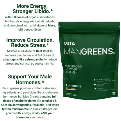 Man Greens - 2 Months