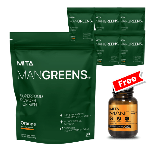 Man Greens 6 Bag Bonus