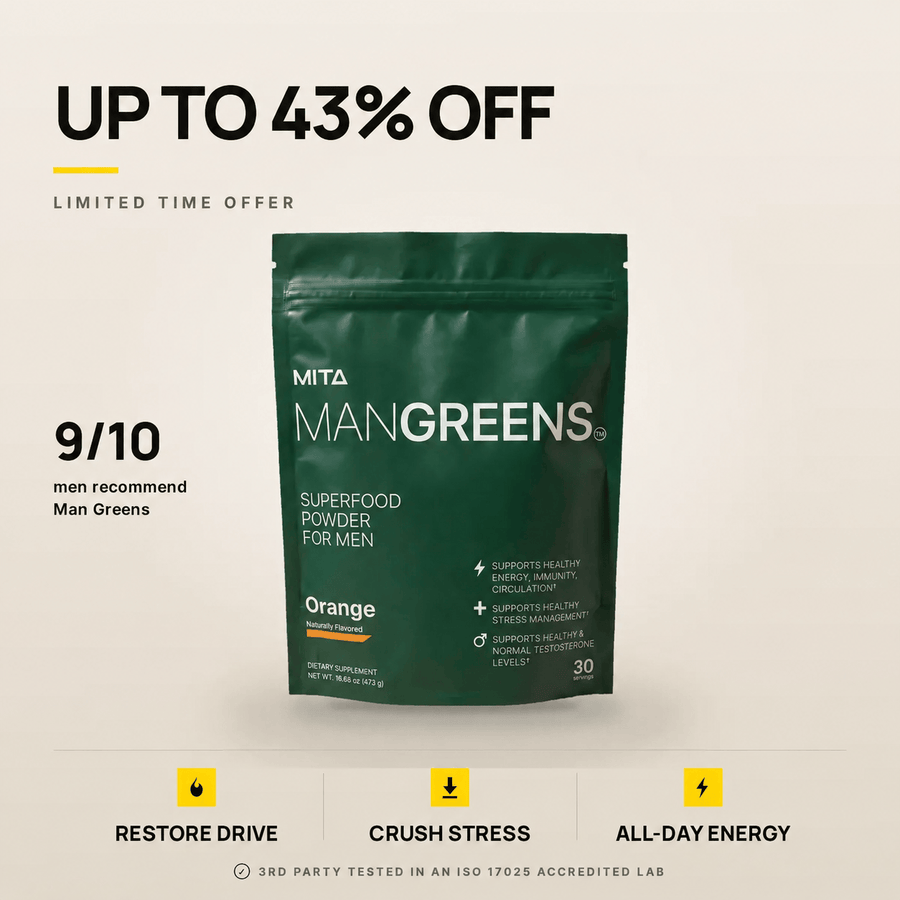 Man Greens Superfood Powder image 1