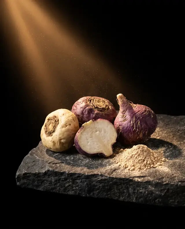 Whole maca roots