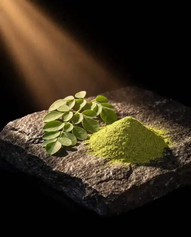 Moringa leaves and powder